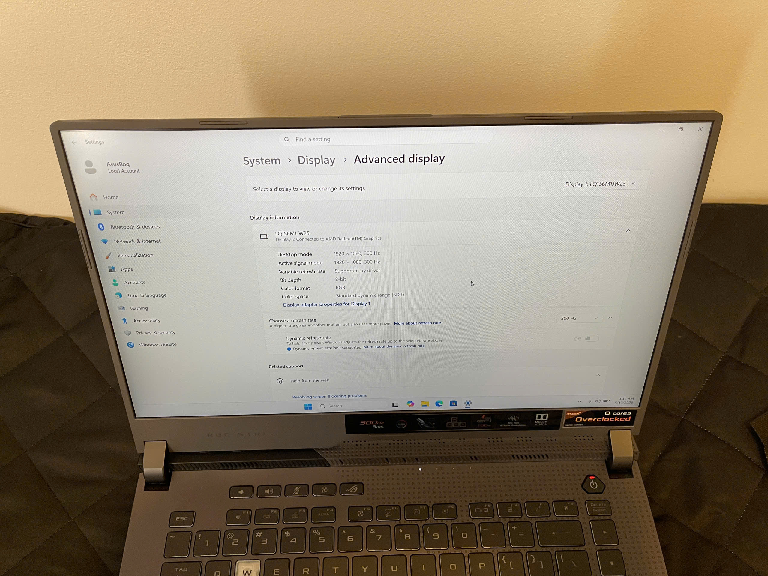 ASUS ROG STRIX G15 G513Q