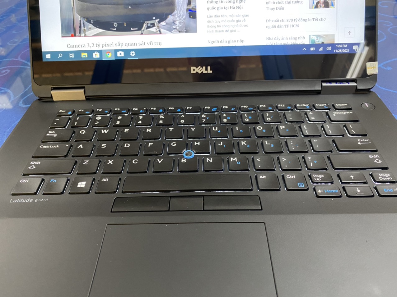 DELL LATITUDE E7470 I5 6300U 14” 2K CẢM ỨNG