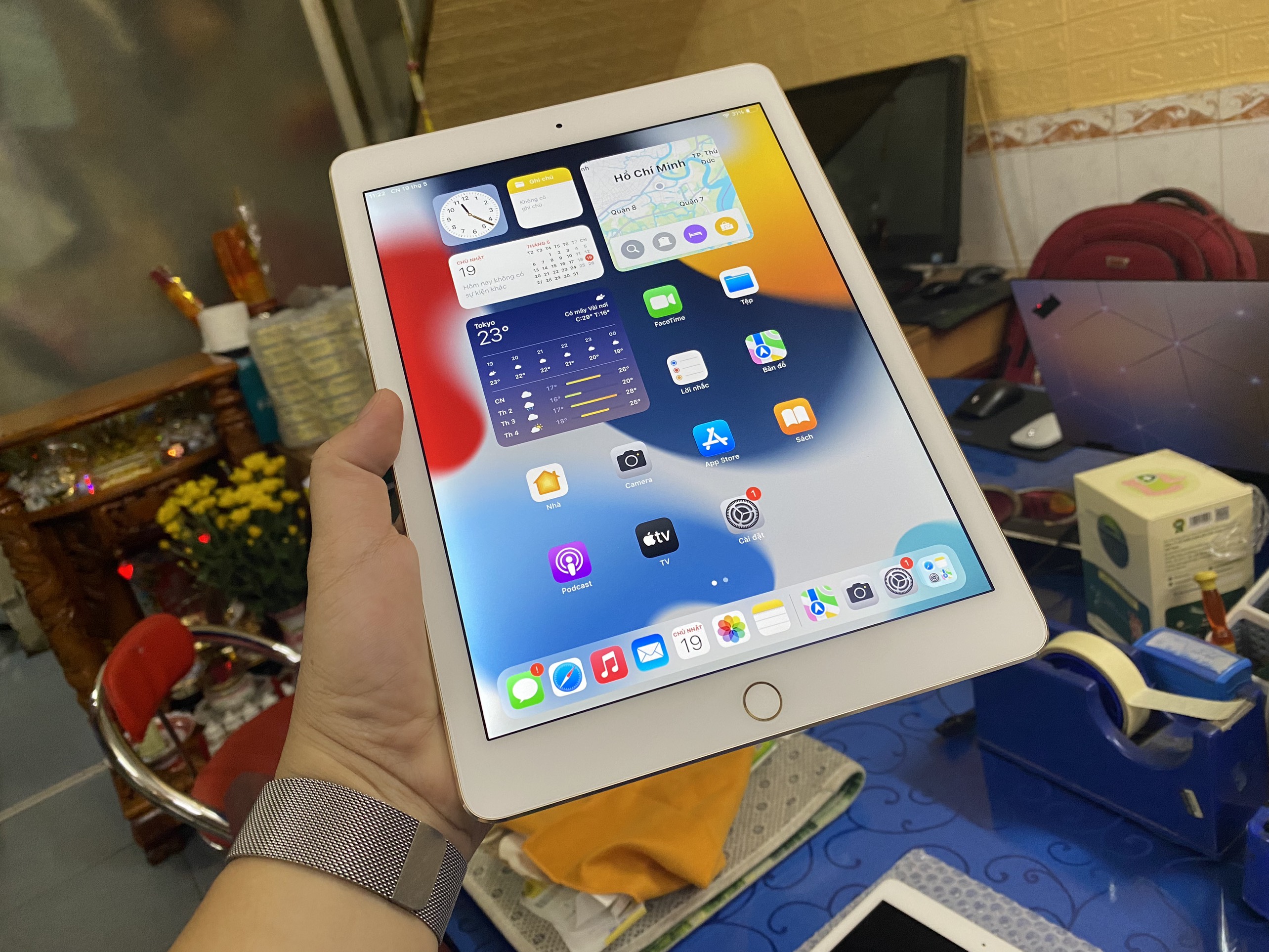 IPAD AIR 2 32GB 4G LTE - MÀU VÀNG GOLD